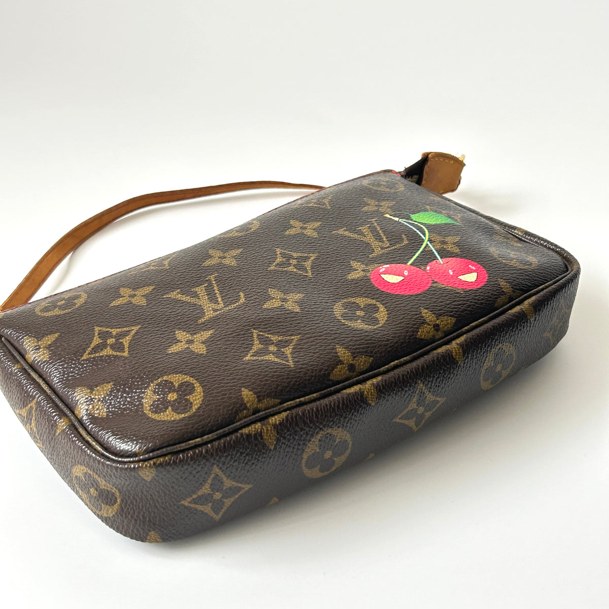 Louis Vuitton Pochette Accessoires Monogram Cherry