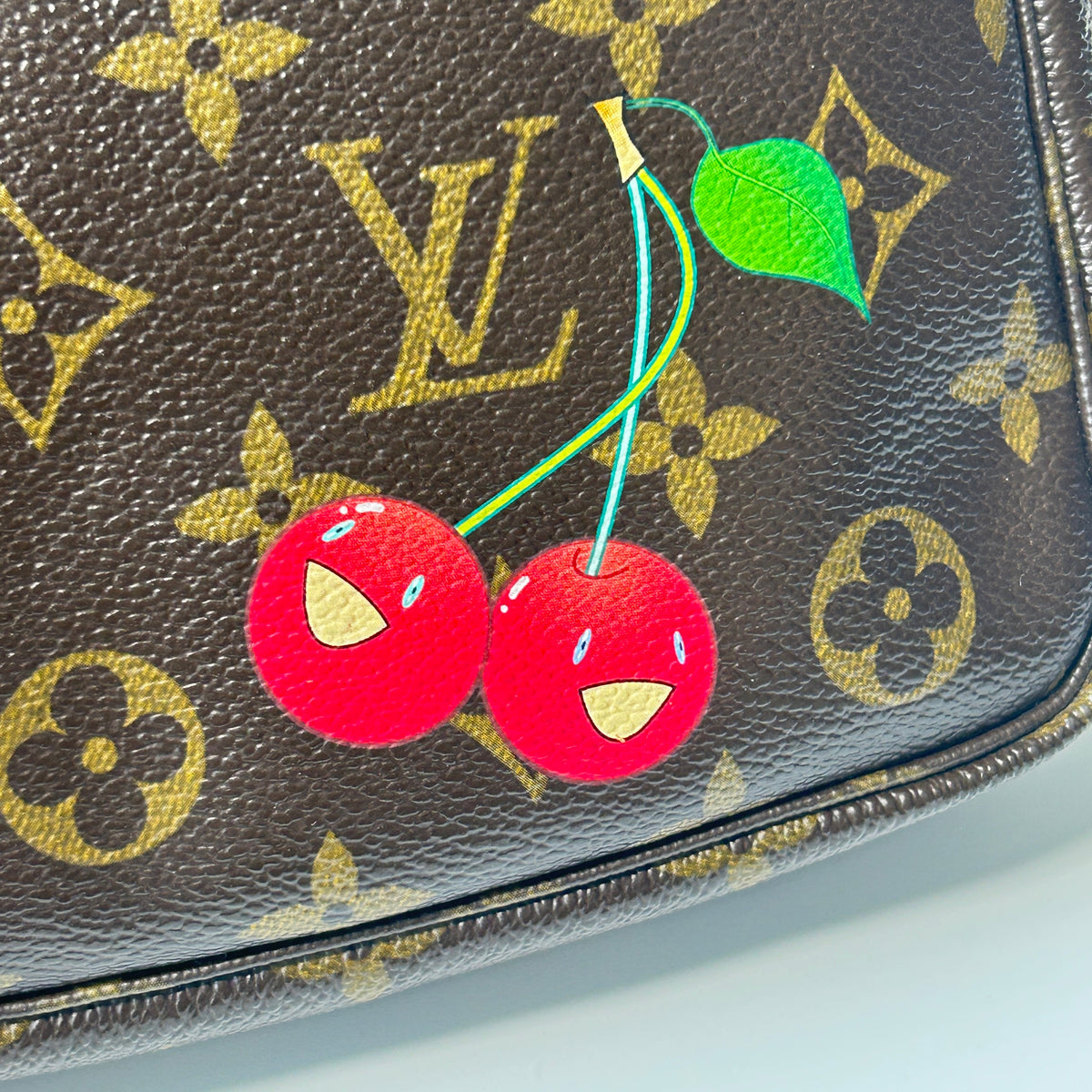 Louis Vuitton Pochette Accessoires Monogram Cherry