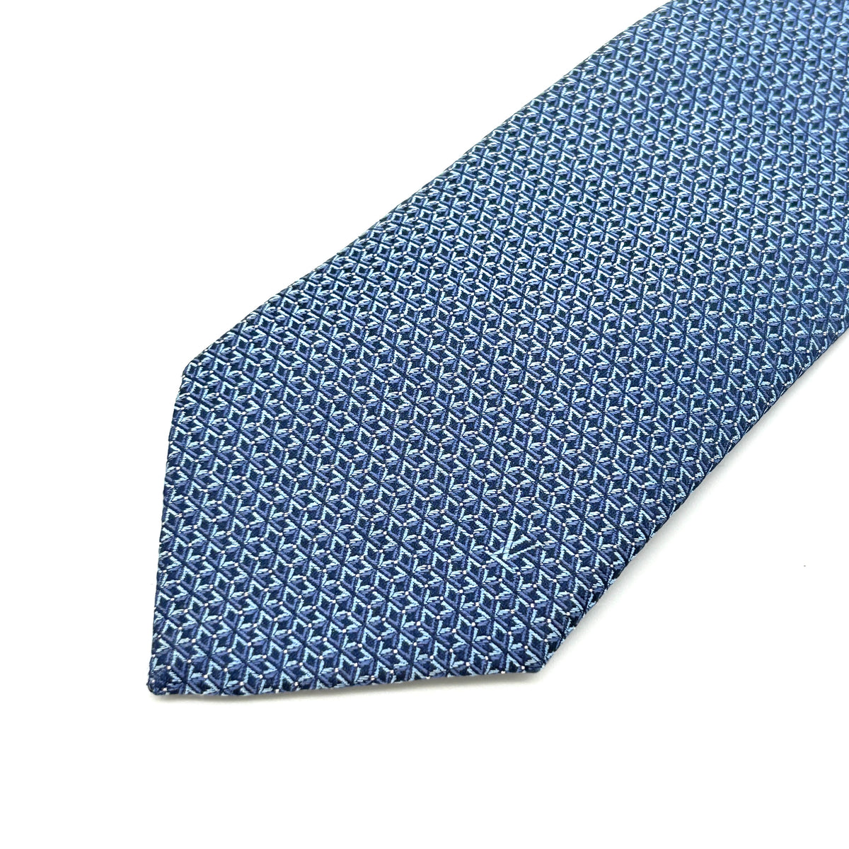 Louis Vuitton Monogram Silk Tie Diamond V