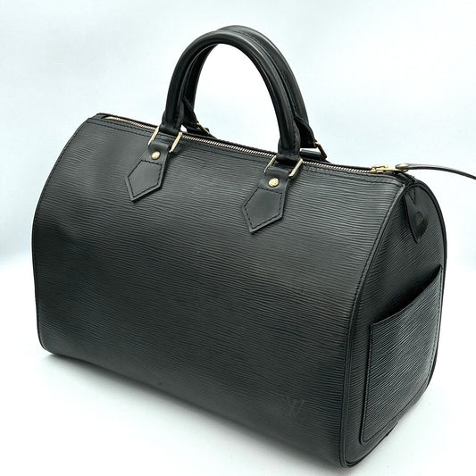 Louis Vuitton Speedy 30 Epi Noir