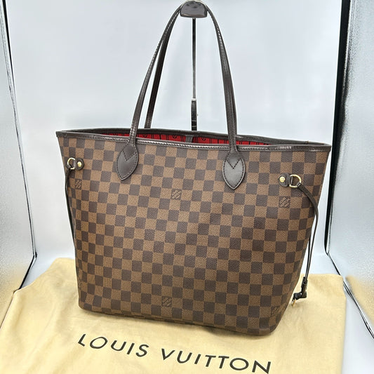 Louis Vuitton Neverfull MM Damier Ebene front view