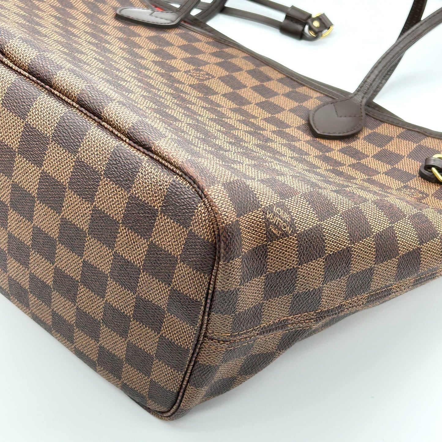 Louis Vuitton Neverfull MM Damier Ebene Rank A